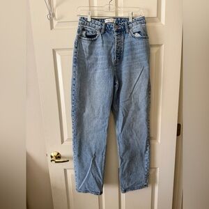 Abercrombie & Fitch Curve Love Dad Jeans